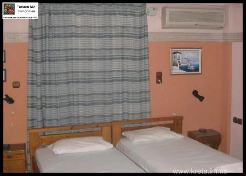 Makry-Gialos Kreta, Makri Gialos: 6 Apartments direkt am Strand zu verkaufen Gewerbe kaufen